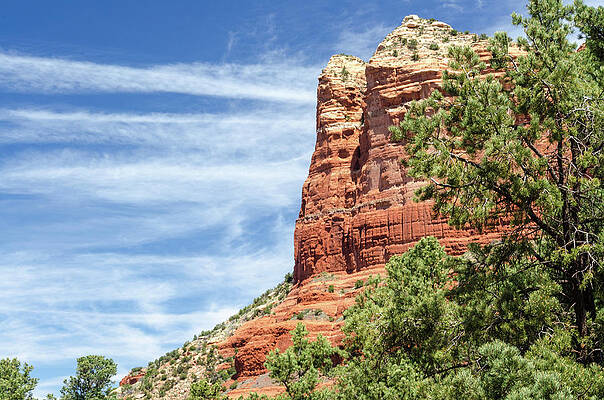 Arizona Photograph - Courthouse Butte by Douglas Wielfaert
