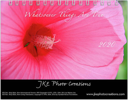 Inspirational Photograph - Cover 2020 Inspirational Calendar Preview by Joni Eskridge