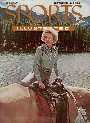 1954 Sports Illustrated Cowgirl Cover Wall Art