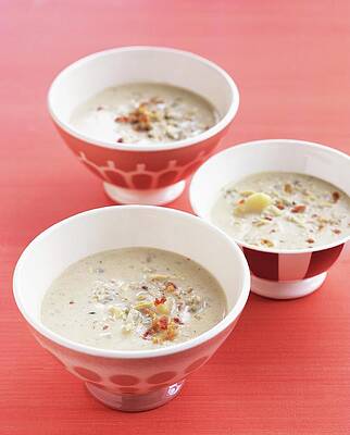 Creamy Clam Chowder Print