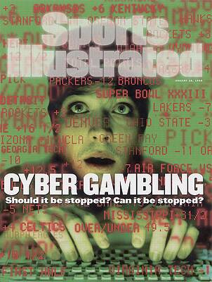 Ohio State University Wall Art featuring the photograph Cyber Gambling Should It Be Stopped Can It Be Stopped Sports Illustrated Cover by Sports Illustrated