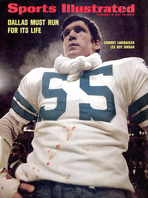 Dallas Cowboys Linebacker Lee Roy Jordan Wall Art