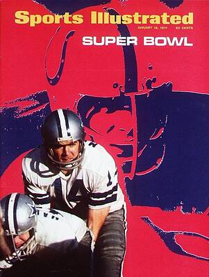 Ball Photograph - Dallas Cowboys Qb Craig Morton, 1971 Nfc Championship Sports Illustrated Cover by Sports Illustrated