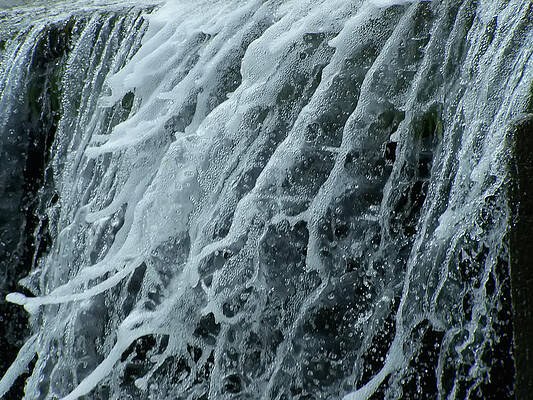 North Carolina Wall Art featuring the photograph Dam Waterfall 5 by Flees Photos