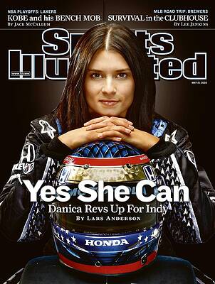 Danica Patrick on Sports Illustrated Photograph
