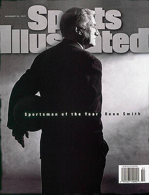 Dean Smith on Sports Illustrated Cover Photograph