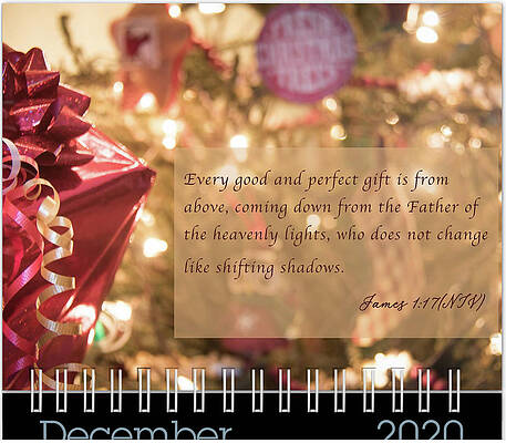Inspirational Photograph - December 2020 Inspirational Calendar Preview by Joni Eskridge