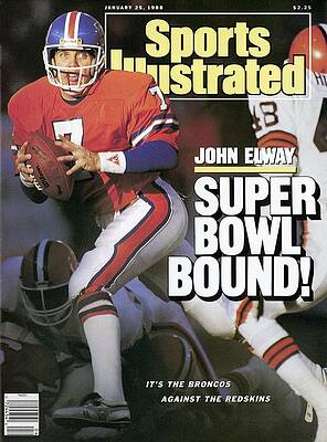 John Elway Super Bowl Bound Wall Art