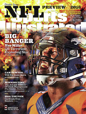 Von Miller NFL Cover Wall Art