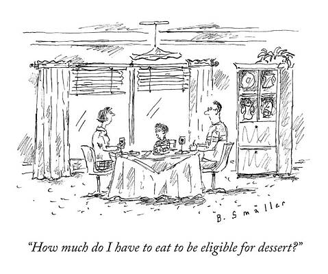 Family Dinner Conversation Drawing