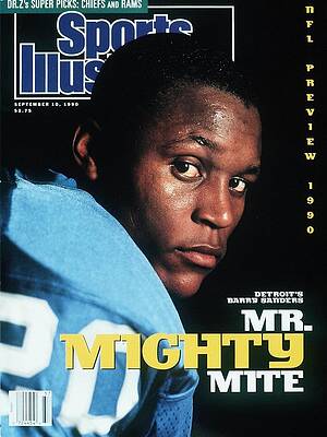 Barry Sanders NFL Preview 1990 Wall Art