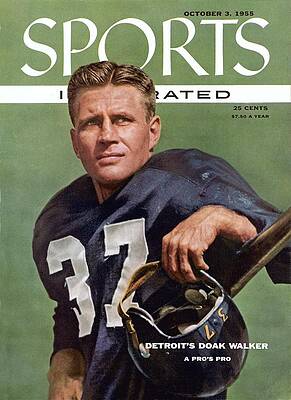 Doak Walker on Sports Illustrated Cover Photograph