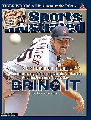 Justin Verlander Pitching Focus Wall Art