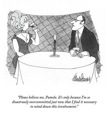 Wind Drawing - Disastrously Overcommitted by JB Handelsman