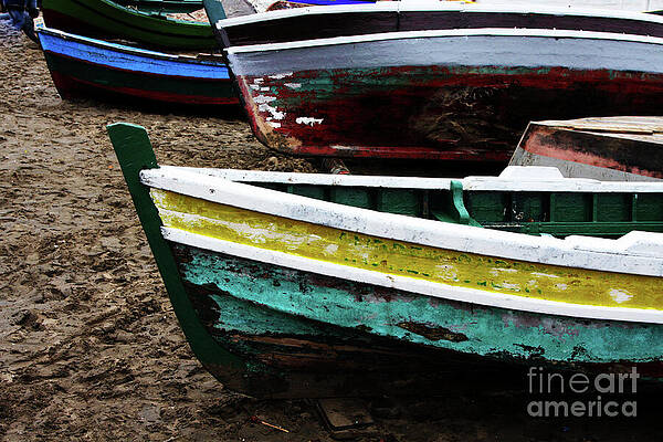 Color Wall Art featuring the photograph Dry Docked by Rick Locke - Out of the Corner of My Eye