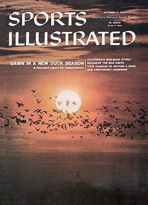 Nature Wall Art featuring the photograph Duck Hunting Sports Illustrated Cover by Sports Illustrated