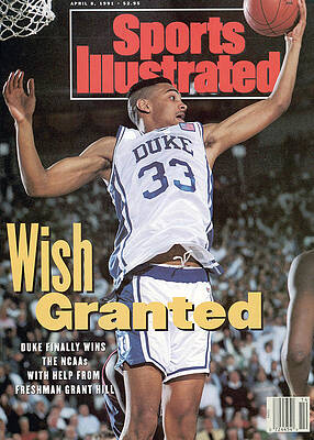 Grant Hill's Winning Leap Photograph