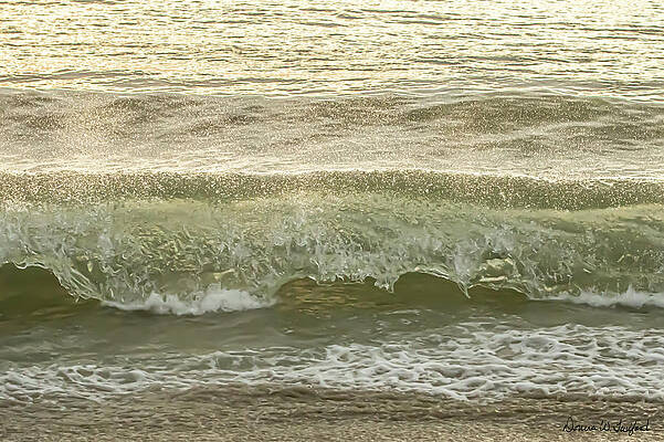 Wave Wall Art featuring the photograph Make'n Waves by Donna Twiford