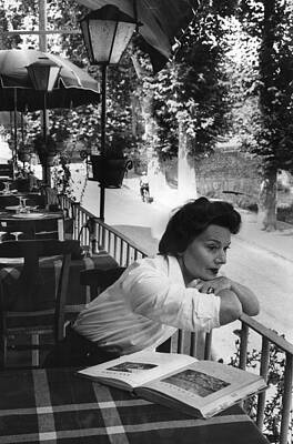 Wall Art featuring the photograph Edwige Feuillere by Bert Hardy