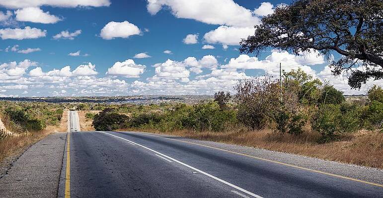 Travel Photograph - Endless Highway by Robert Grac