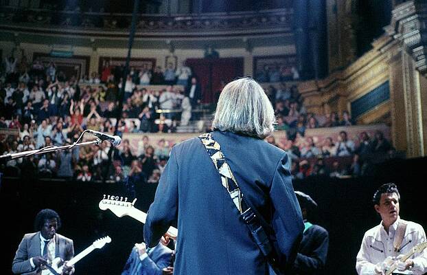 Live Concert at Iconic Venue Wall Art