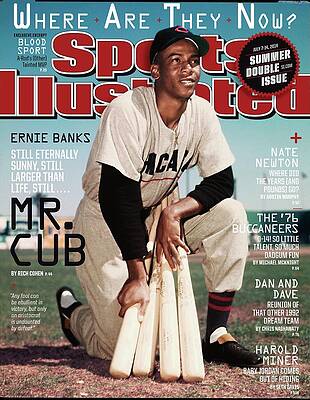 Ernie Banks on Sports Illustrated Wall Art
