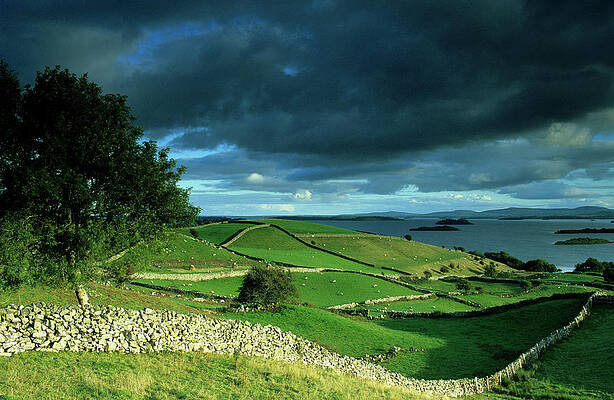 Europe, Great Britain, Ireland, Co. Galway, Connemara, Lough Corrib Print