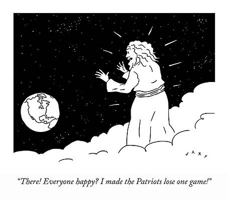 God Expressing Frustration Over Earth Drawing