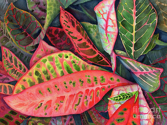 Wall Art featuring the painting Exuberance by Lois Blasberg