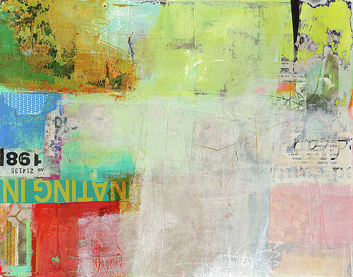 Colorful Abstract Layers Wall Art