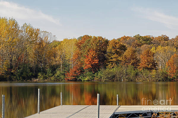 Fall Photograph - Fall On A Minnesota Pond by Natural Focal Point Photography