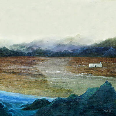 Marine Wall Art featuring the mixed media Fear No Evil by Angeles M Pomata