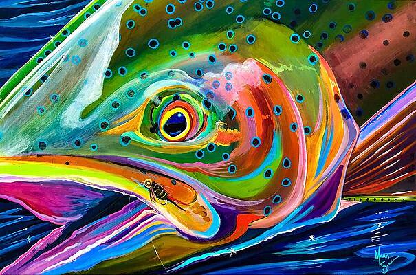 Fly Fished Print