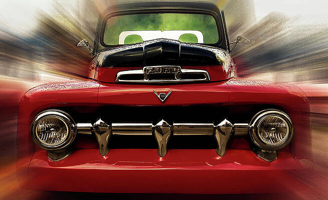 California Photograph - Ford F100 by Franchi Torres