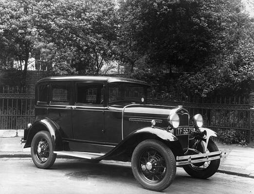 Wall Art featuring the photograph Ford Motor Car by Sasha