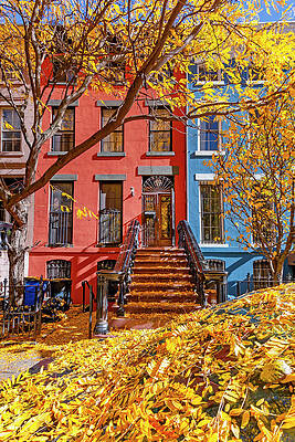 U S Wall Art featuring the digital art Fort Greene, Brooklyn Nyc by Lumiere