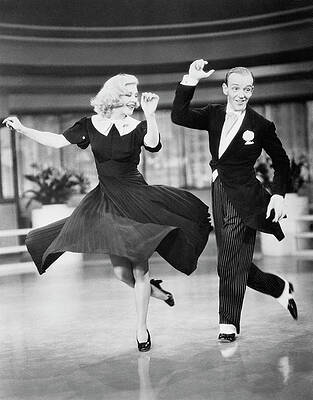 Classic Dance Duo Wall Art