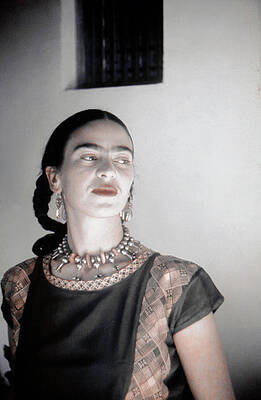 Portrait of Frida Kahlo Wall Art