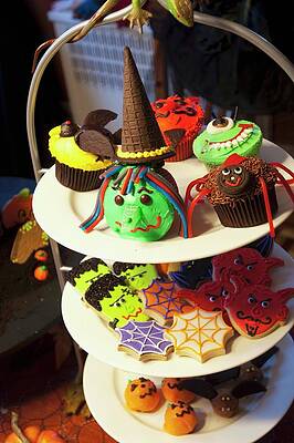 Fun Halloween Biscuits Print