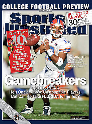 Chris Leak Sports Illustrated Cover Wall Art