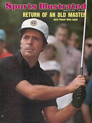 Gary Player on Sports Illustrated Cover Photograph