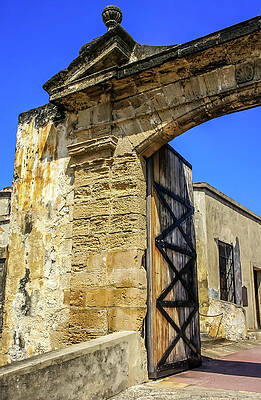 Island Wall Art featuring the photograph Gate Of Castillo San Cristobal, Old San Juan, Puerto Rico by Dawn Richards