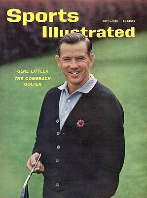 Gene Littler on Sports Illustrated Cover Photograph