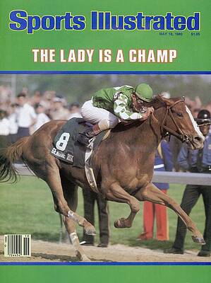 Jockey Riding Genuine Risk Wall Art