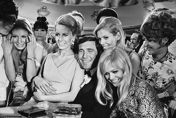 Group of People at Glamorous Event Wall Art