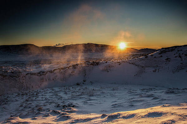 Travel Photograph - Geothermal Krysuvik by Robert Grac