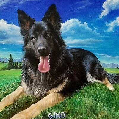 Painting - Gino by David Vincenzi