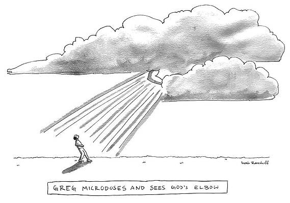 Greg Sees God’s Elbow Drawing