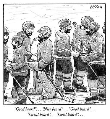 Good Drawing - Good Beard Nice Beard by Harry Bliss