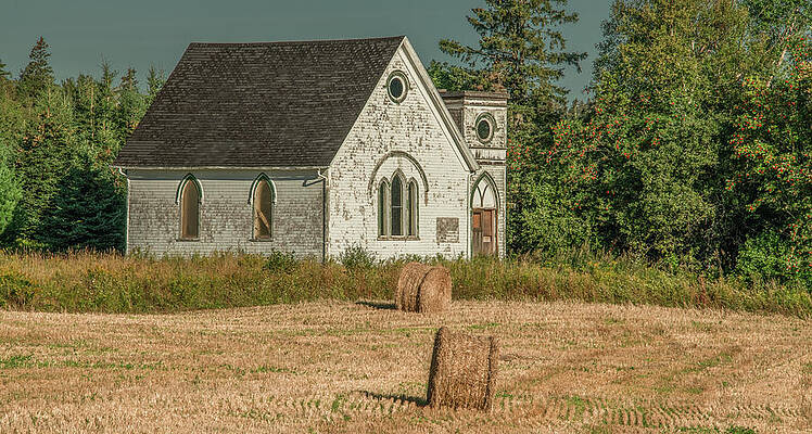 Country Photograph - Good Morning, Little Country Church by Marcy Wielfaert